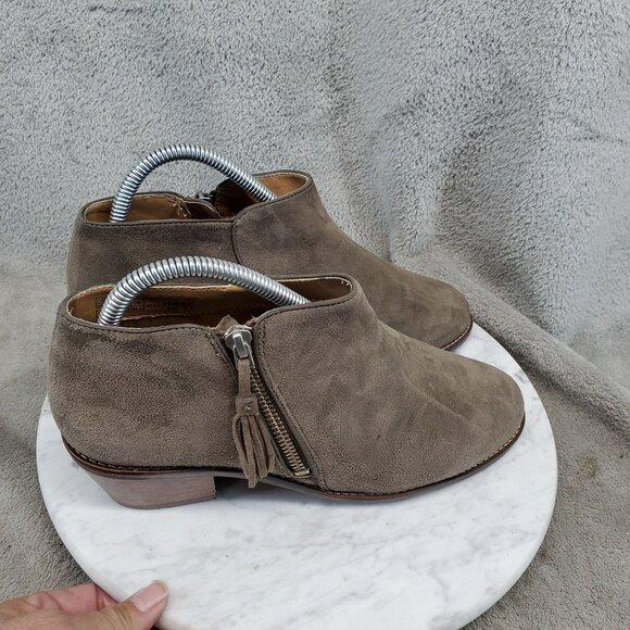 Vionic Shoes Womens Size 7.5 Brown Suede Serena Arch Support Ankle Boots - Picture 4 of 11